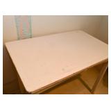 Vintage Table with Enamel Top