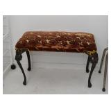 Antique Upholstered Bench