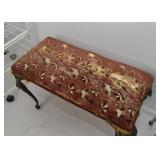 Antique Upholstered Bench