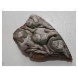 Small Clay Fragment Art Sculpture