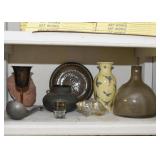 Pottery, Glassware, Silverplate