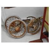 Old Buggy Wheels