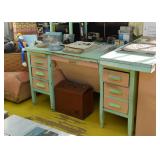 Painted Office Desk