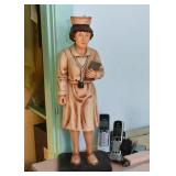 Plaster Nurse Statue