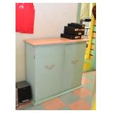 Vintage 2-Door Storage Cabinet