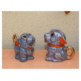 Vintage Creamer & Teapot Dog 