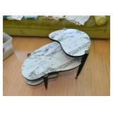 Vintage 3-Level Cocktail Table