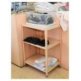 Painted Metal Utility Cart