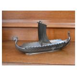 Metal Viking Boat Miniature
