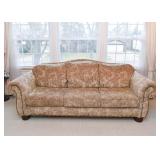 3-Seat Sofa with Nailhead Trim