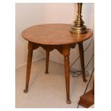 Vintage Round Occasional Table / Side Table