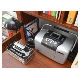 Ratchet Tool Set, PictureMate Printer, Desk Lamp