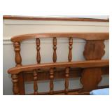 King Size Bed - Headboard & Foot Board with Spindles