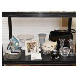 Home Decor - Trinket Boxes, Milk Glass, Crystal & Glassware, Candle Holders, Etc. 