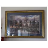 Framed Limited Edition Paris Print, Signed & Numbered