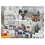 Department 56 Snow Villages Christmas Decor - Most with Original Boxes 