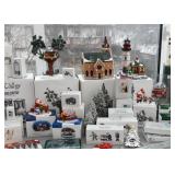 Department 56 Snow Villages Christmas Decor - Most with Original Boxes 