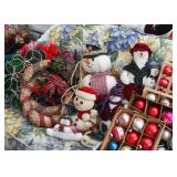 Christmas Decor & Ornaments - Wreaths, Plush, Dolls