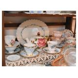 Teacups & Teapots, Fine China Platters & Plates