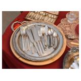 Silverplate / Silver Plate Flatware & Serving Pieces