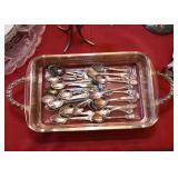 Silver Plate Souvenir Spoons