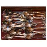 Silver Plate Souvenir Spoons