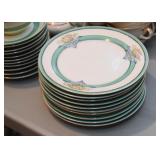 Set of Hand Painted China Dessert Plates & Teacups (Japan)