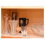 Glassware - Vases, Bowls, Etc.