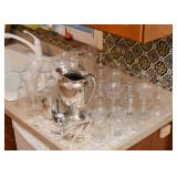 Vintage Etched Stemware