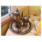 Silver Plate Tea Set