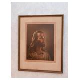 Framed Religious Print - Jesus