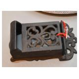 Cast Iron Match Holder