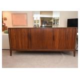 MCM Credenza with Tambour doors