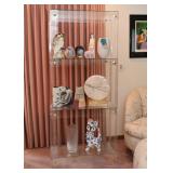Cool Acrylic Display Shelf / Bookcase / Bookshelf / Etagere
