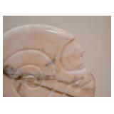 Southwestern Sculpture - Round Indian Woman - by Linda Daboub (Italian Marble)