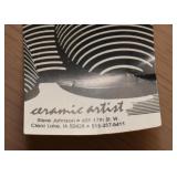 Reconstructed Clay Art Pottery Vase by Steve Johnson