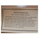 Reconstructed Clay Art Pottery Vase by Steve Johnson