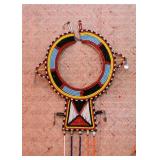 African Beaded Necklace - Ndebele Neckbadge