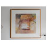 Framed Original Artwork - Abstract, Signed Scott Wilson