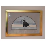 Framed Limited Edition Artwork, Signed P. Buckly Moss