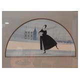 Framed Limited Edition Artwork, Signed P. Buckly Moss