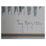 Framed Original Artwork, Signed & Dated