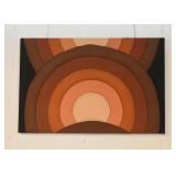 Mod Artwork - Fabric Sculpture Wall Hanging