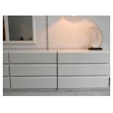 Lane Clarion 6-Drawer & 3-Drawer Chests / Dressers, Wall Mirror (from the Merchandise Mart)