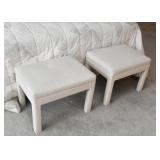 Pair of Upholstered Benches
