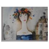 Framed Original Watercolor Painting - "Lost in Love" by Alexander Klevan