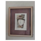 Framed Mixed Media Artwork, Signed