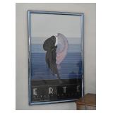 Framed Erte Art Poster 