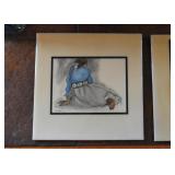 Southwestern Art Tile, Signed