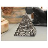 Miniature Pyramid Figurine